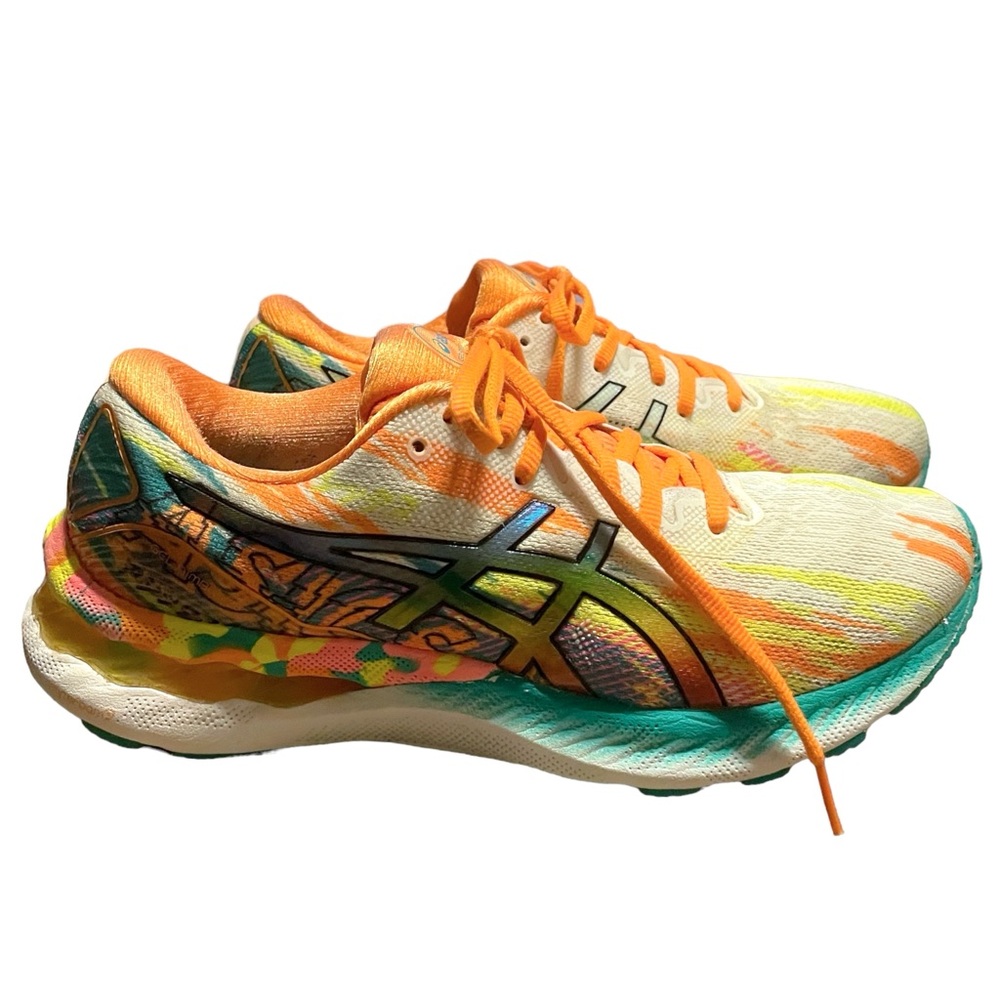 ASICS Gel Nimbus 23 Color Injection Pack Hot Pink/Sour Yuzu 1012B011 Women Sz 9